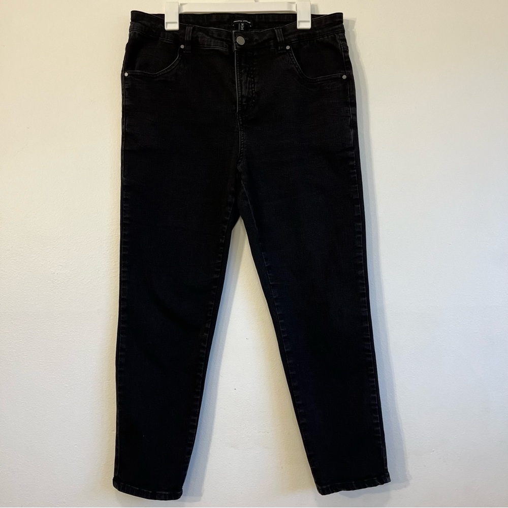 Universal Standard Seine High Rise Skinny Jeans in Black Women’s Size 12 / 32.5”